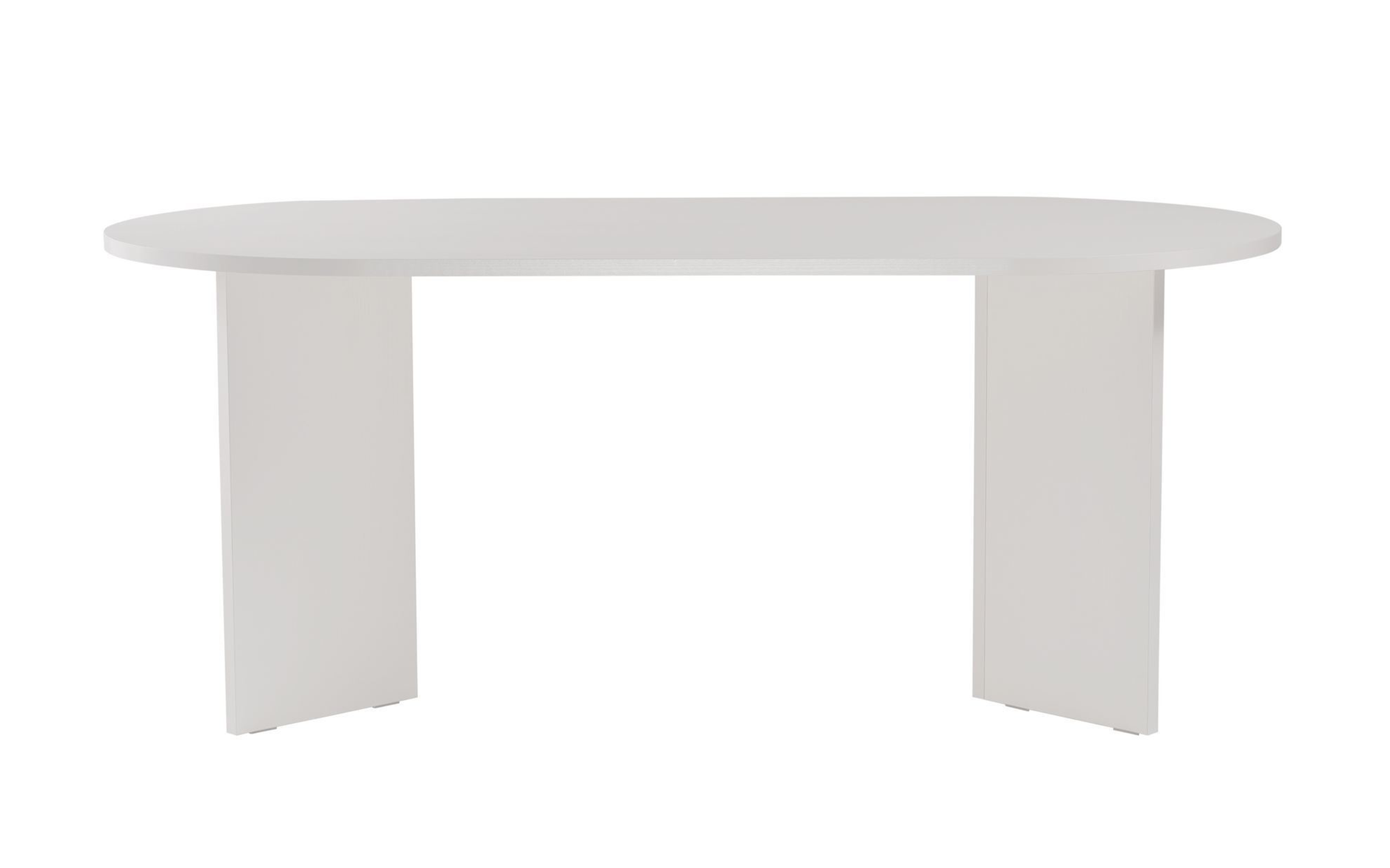 Masa dining Sablin, alb  6